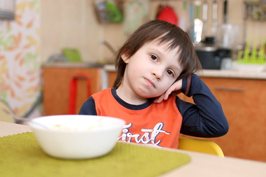 Barn vägrar äta mat