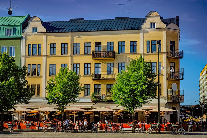 Bild på Möllevångstorget i Malmö
