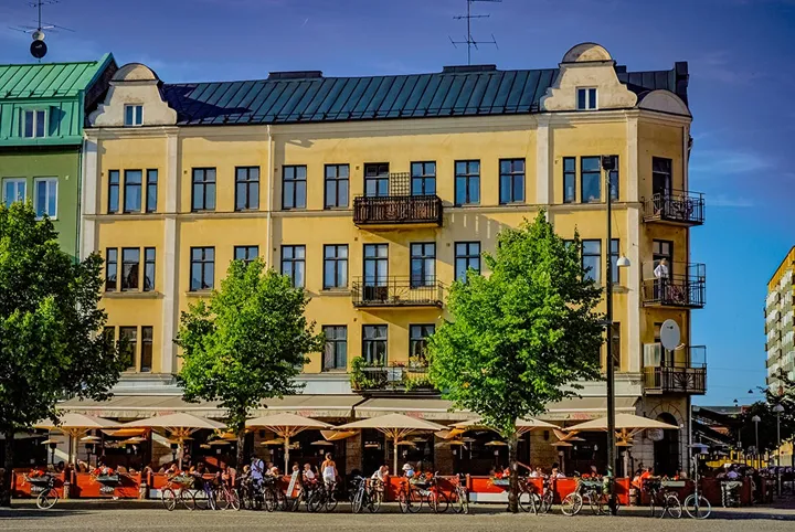 Bild på Möllevångstorget i Malmö