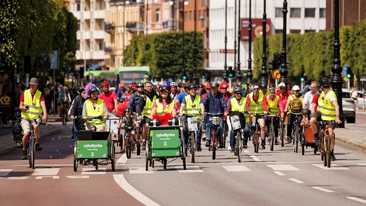 Helsingborg bäst på att främja cykling