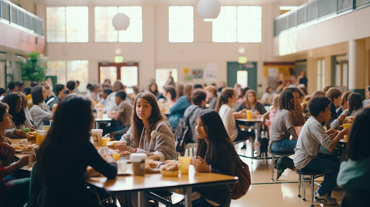 41 procent har tillgång till skolmat
