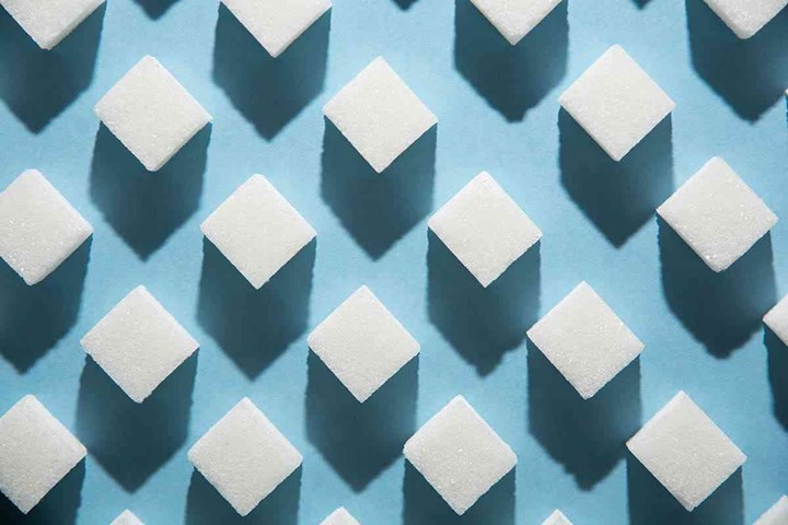 sugar cubes textured